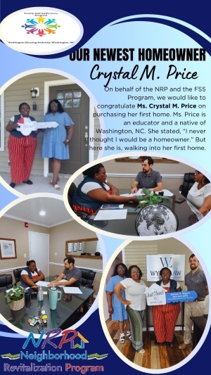 NRP New Homeowner Flyer. All information on this flyer is listed above.