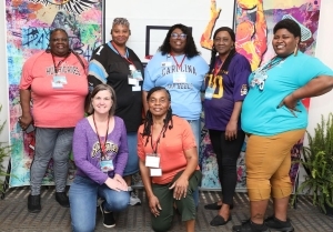 Group of ladies at the Annual Resident Council Retreat.