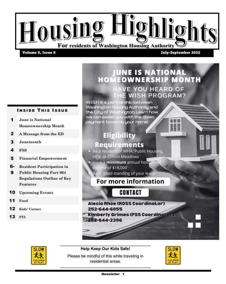 Housing Highlights