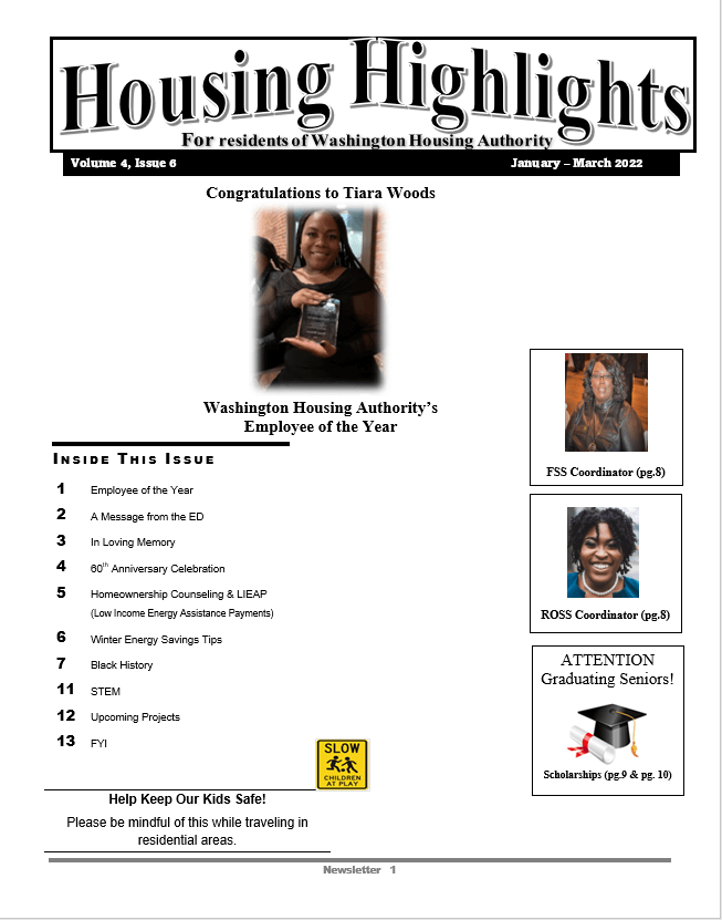 Housing Highlights