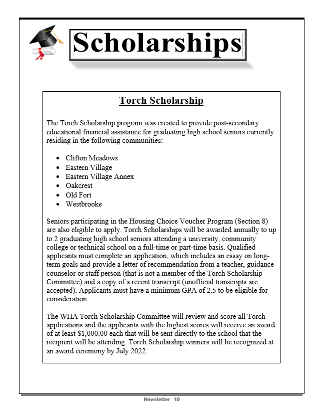 Torch Scholarship