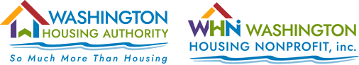 Washington Housing Authority Logo. So much more than housing. Washington Housing Nonprofit Inc Logo.