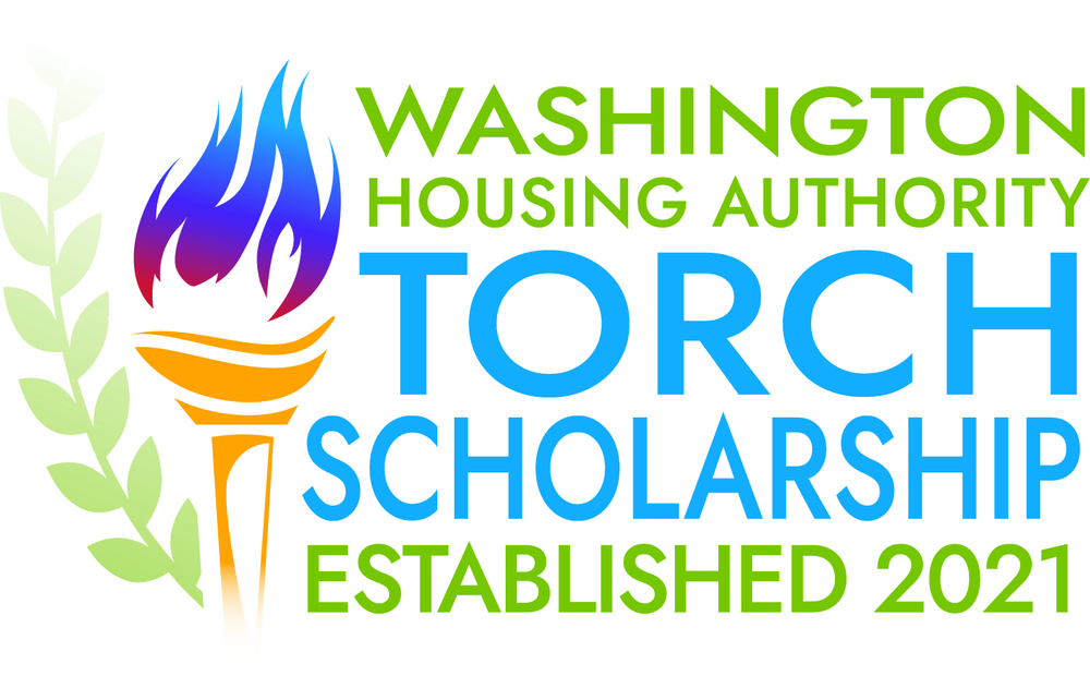 Washington Housing Authority Torch Scholarship Established 2021.