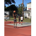 Young man shooting a 3 pointer