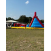 A view of inflatables for the kids.