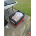  A cart full of food. 