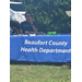  People sitting at the Beaufort County Health Department Table. 