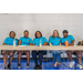  Volunteers at a table. 